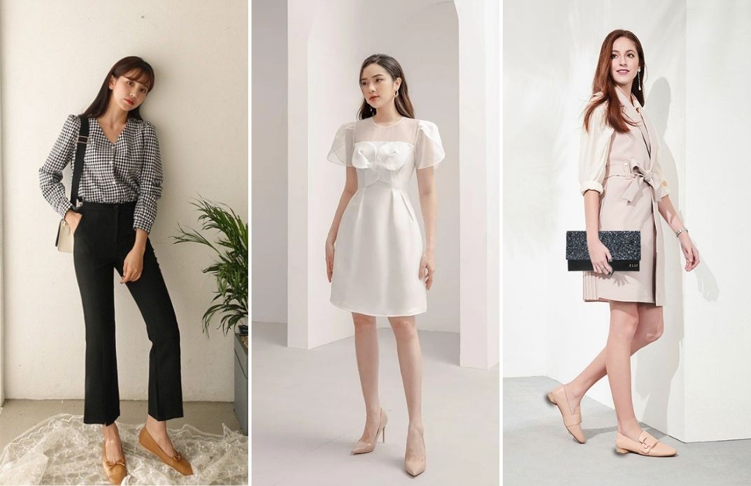 Giày Màu Be Phối Đồ Thế Nào Để Không Bị Nhạt?